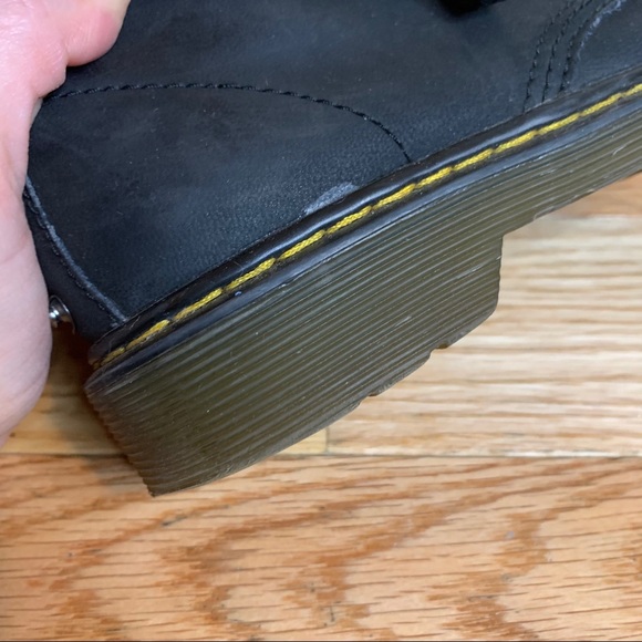 DR. MARTENS Junior Fur Lined Aimilita Leather Boot - Picture 6 of 11